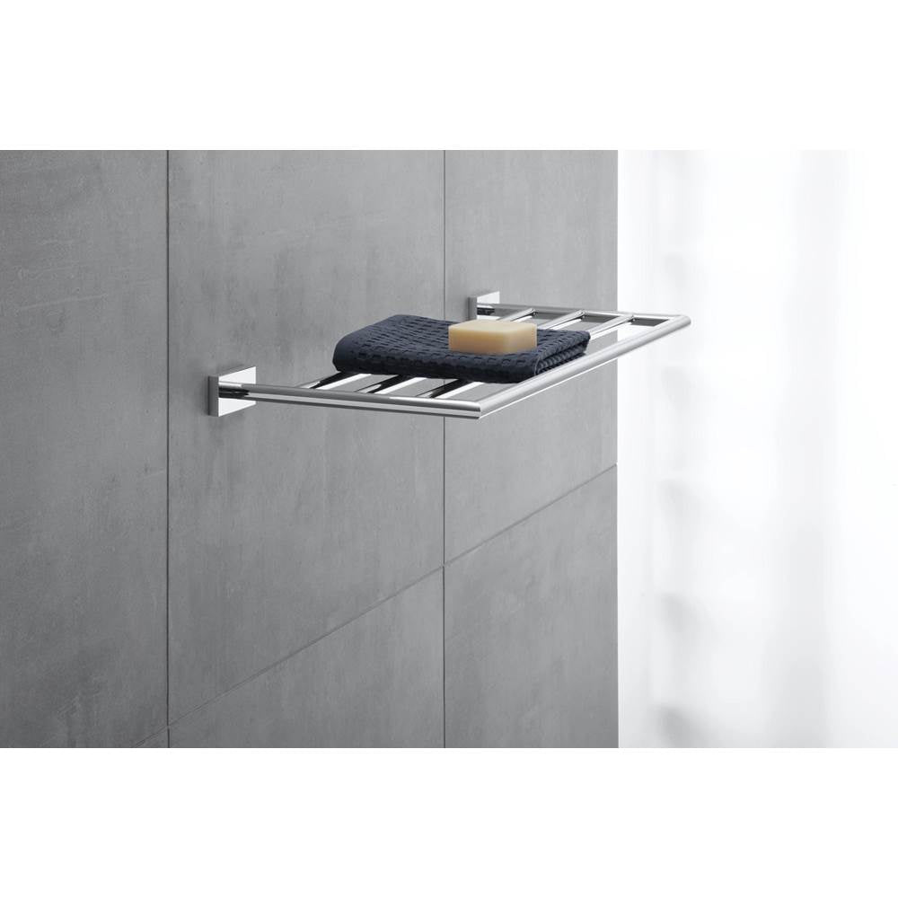 Karree Towel Shelf Chrome