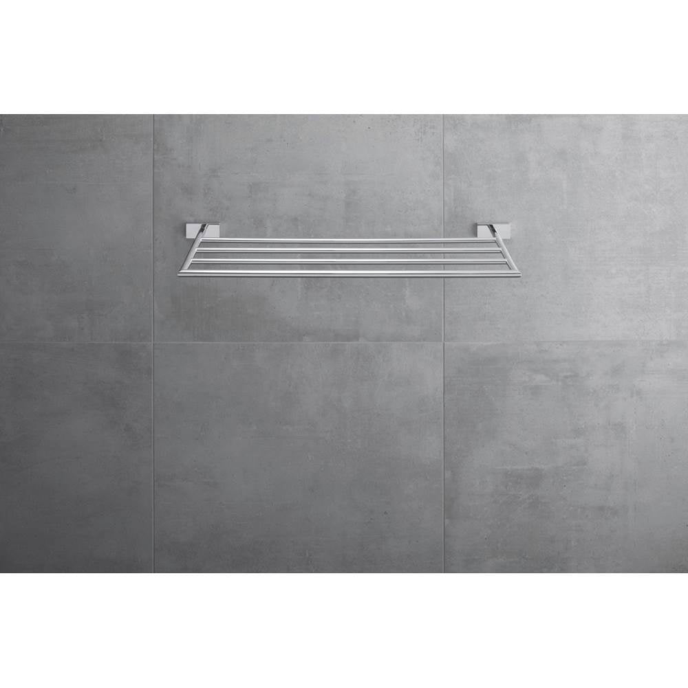 Karree Towel Shelf Chrome