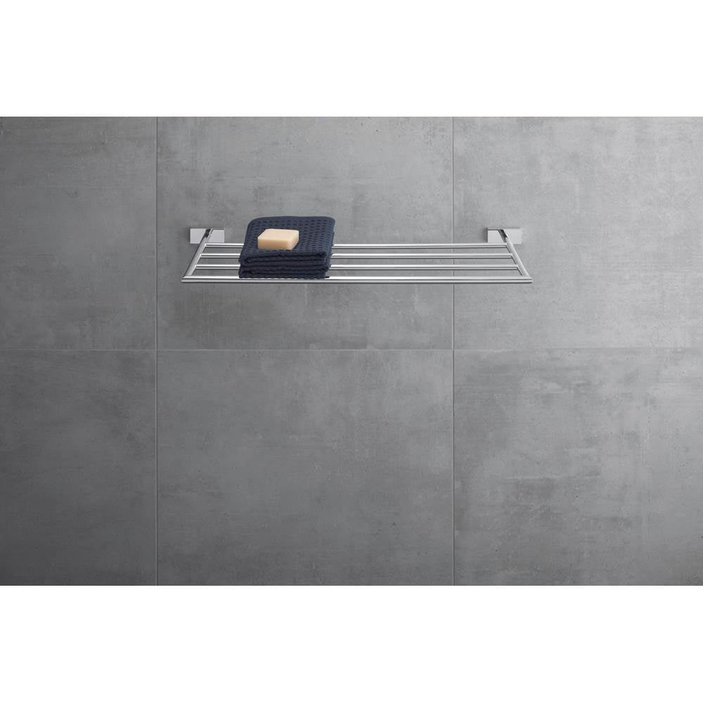 Karree Towel Shelf Chrome
