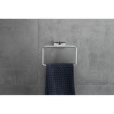 Karree Towel Ring Chrome