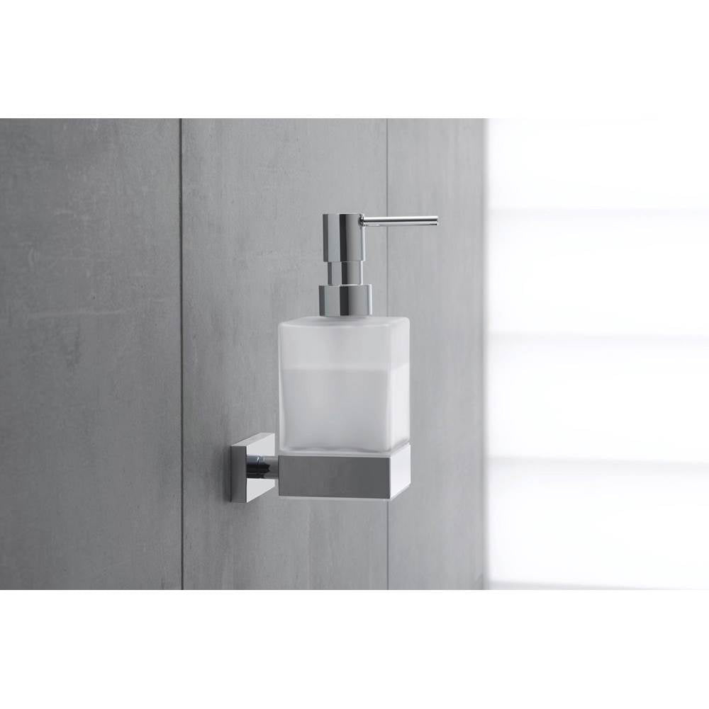 Karree Soap Dispenser Chrome