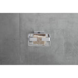 Karree Soap Dish Chrome