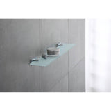 Karree Glass Shelves Chrome
