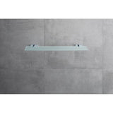 Karree Glass Shelves Chrome
