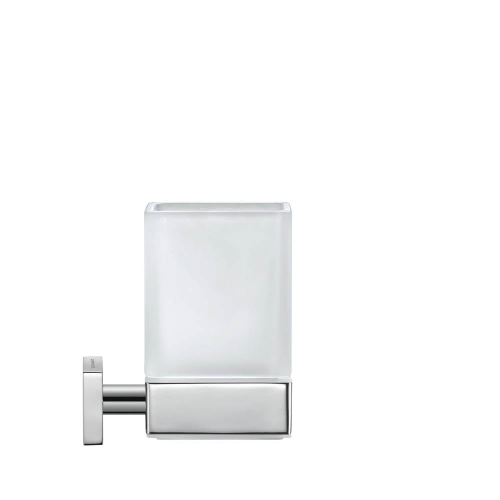 Karree Toothbrush Cup Chrome