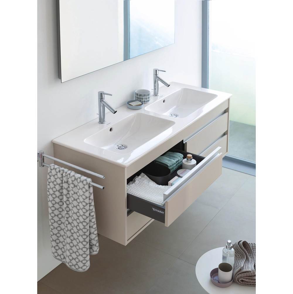 D-Code Towel Rail Chrome