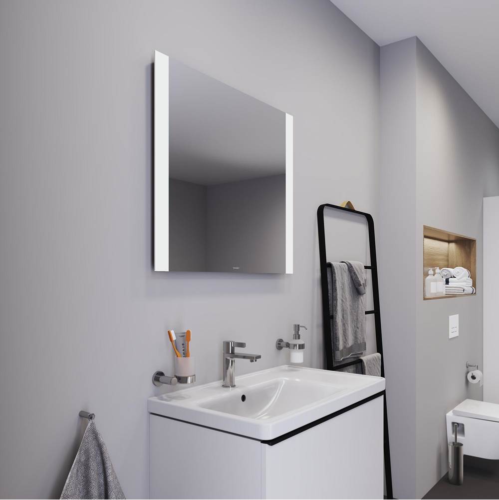 Light & Mirror Mirror with Lighting White
