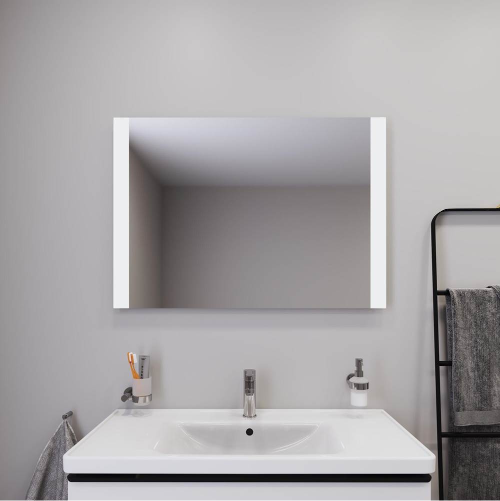 Light & Mirror Mirror with Lighting White