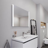 Light & Mirror Mirror with Lighting White