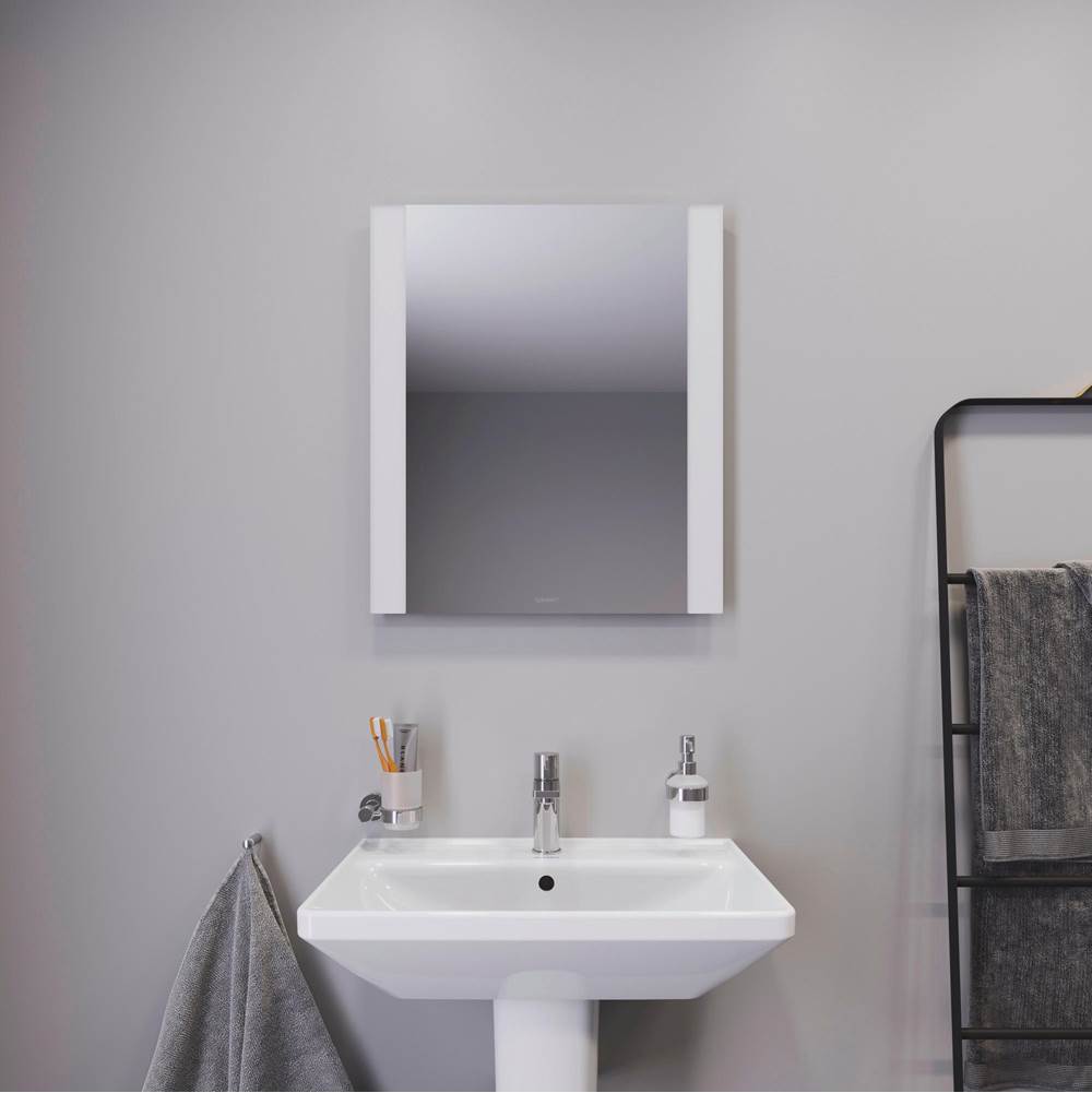 Light & Mirror Mirror with Lighting White