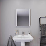 Light & Mirror Mirror with Lighting White