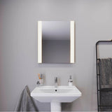 Light & Mirror Mirror with Lighting White