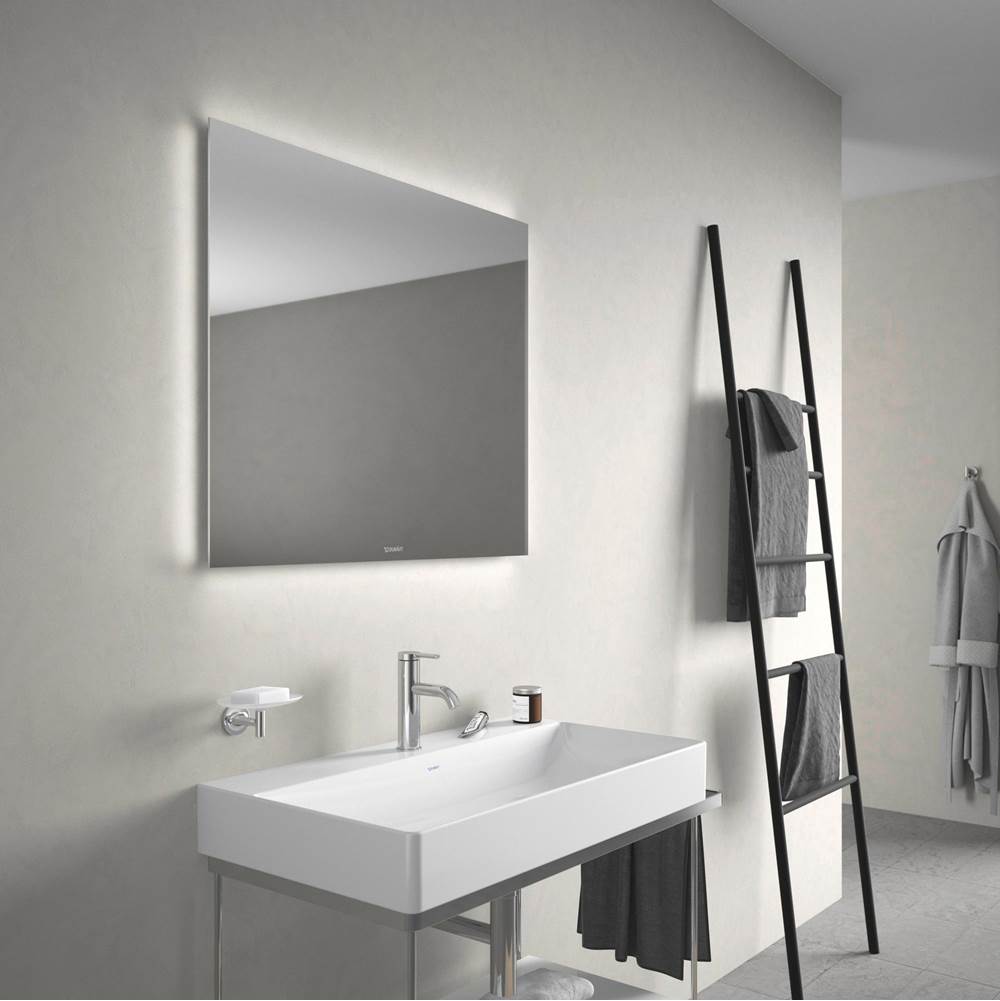 Light & Mirror Mirror with Lighting White