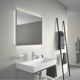 Light & Mirror Mirror with Lighting White
