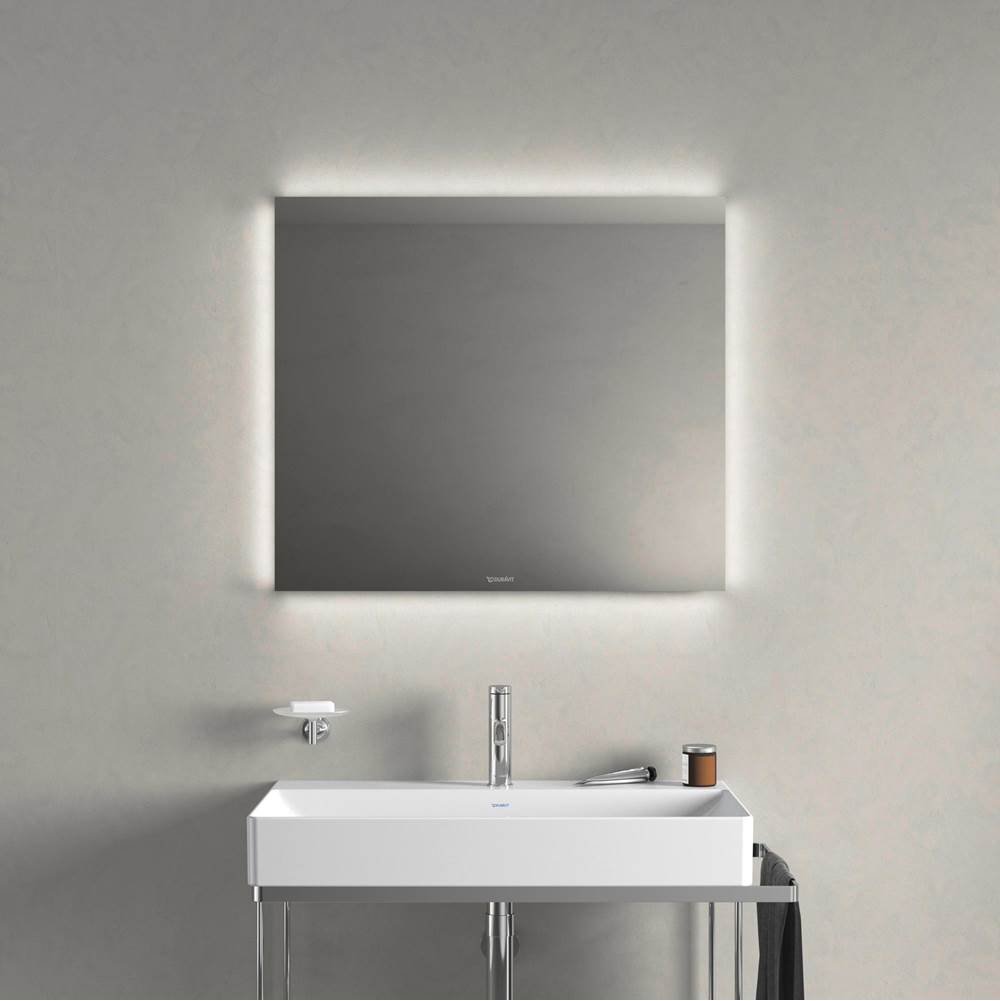 Light & Mirror Mirror with Lighting White