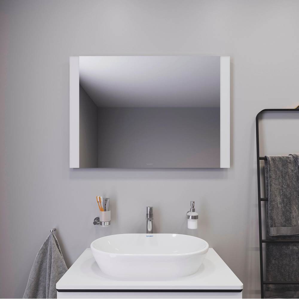 Light & Mirror Mirror with Lighting White