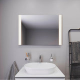 Light & Mirror Mirror with Lighting White
