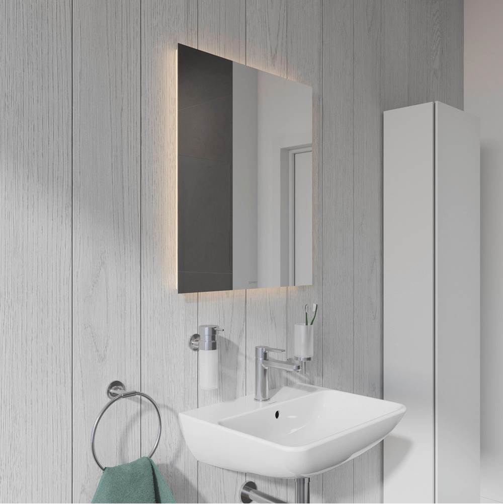Light & Mirror Mirror with Lighting White