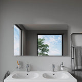 Light & Mirror Mirror with Lighting White
