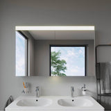 Light & Mirror Mirror Cabinet with Lighting White