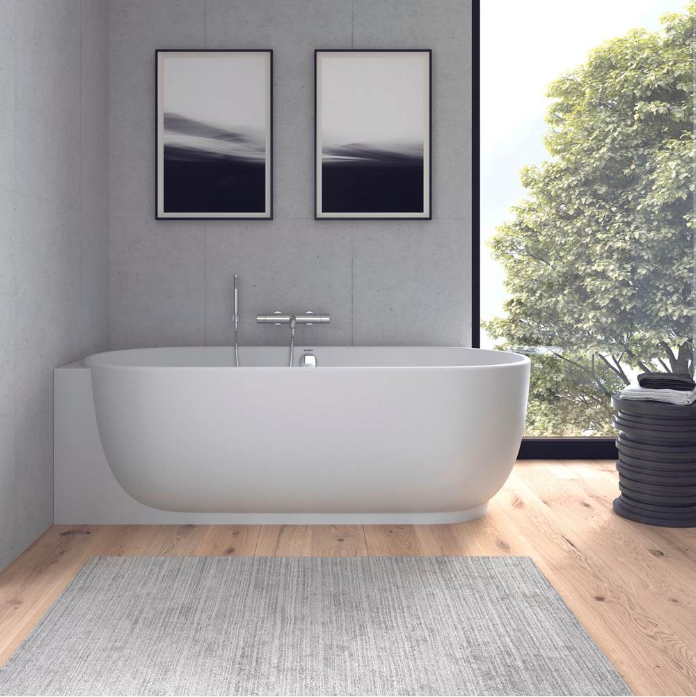 Luv Corner Left Bathtub White