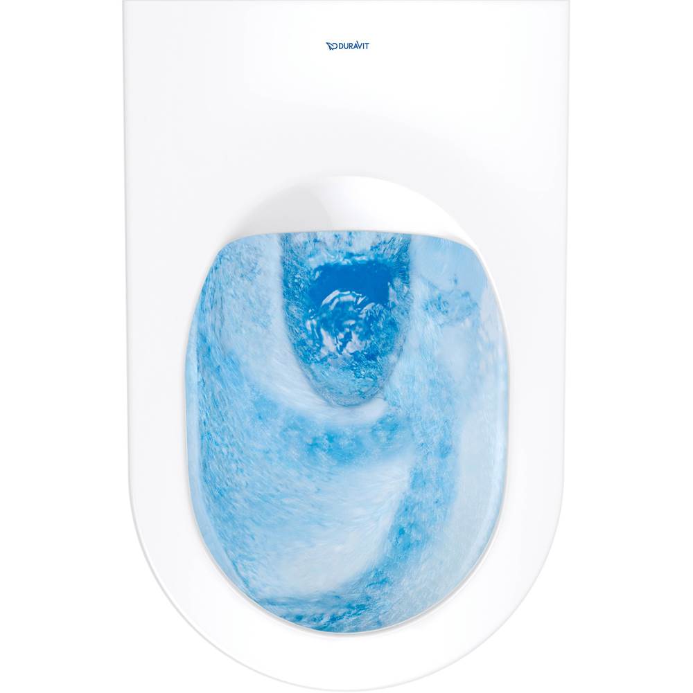 ME by Starck Wall-Mounted Toilet HygieneFlush White with HygieneGlaze