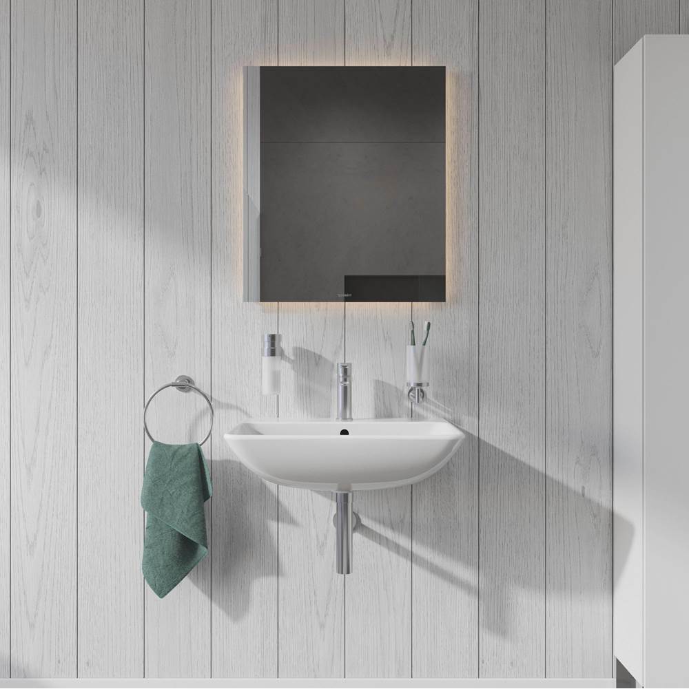 Light & Mirror Mirror with Lighting White