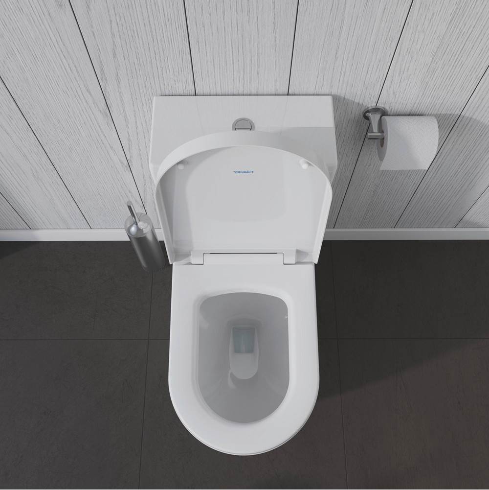 ME by Starck Two-Piece Toilet Kit White