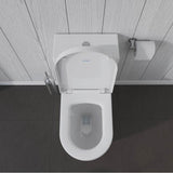 ME by Starck Two-Piece Toilet Kit White