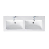 ME by Starck Double Vanity Sink White
