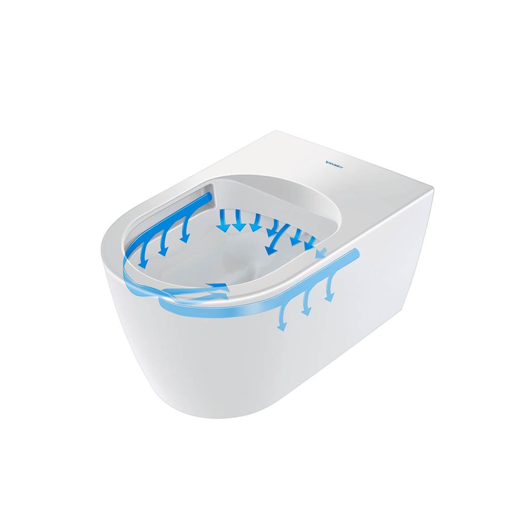 ME by Starck Wall-Mounted Toilet White