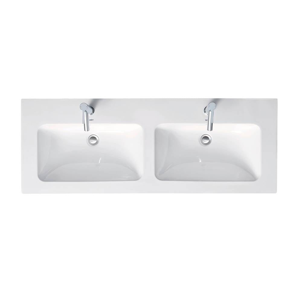 ME by Starck Double Vanity Sink White