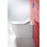 ME by Starck Floorstanding Toilet Bowl for Shower-Toilet Seat White