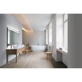 Luv Console with Two Sink Cut-Outs White