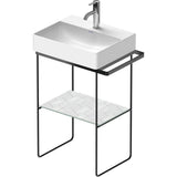 Duravit - DuraSquare Metal Console Black Matte - Black Matte