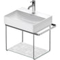 Duravit - DuraSquare Metal Console Chrome - Chrome