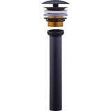 Duravit - Slotted Waste Black Matte - Black Matte