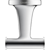 Duravit - Starck T Towel Hooks Chrome - Chrome
