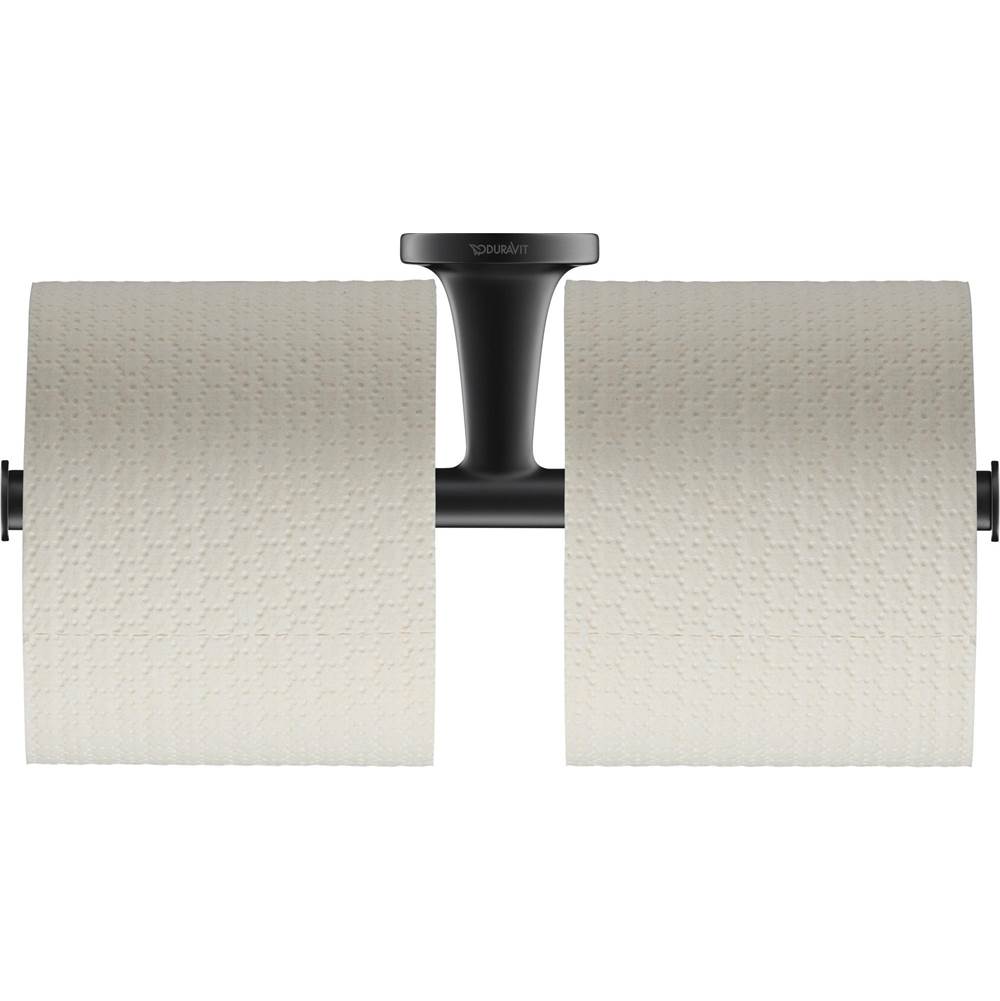 Duravit - Starck T Toilet Paper Holder Black - Black