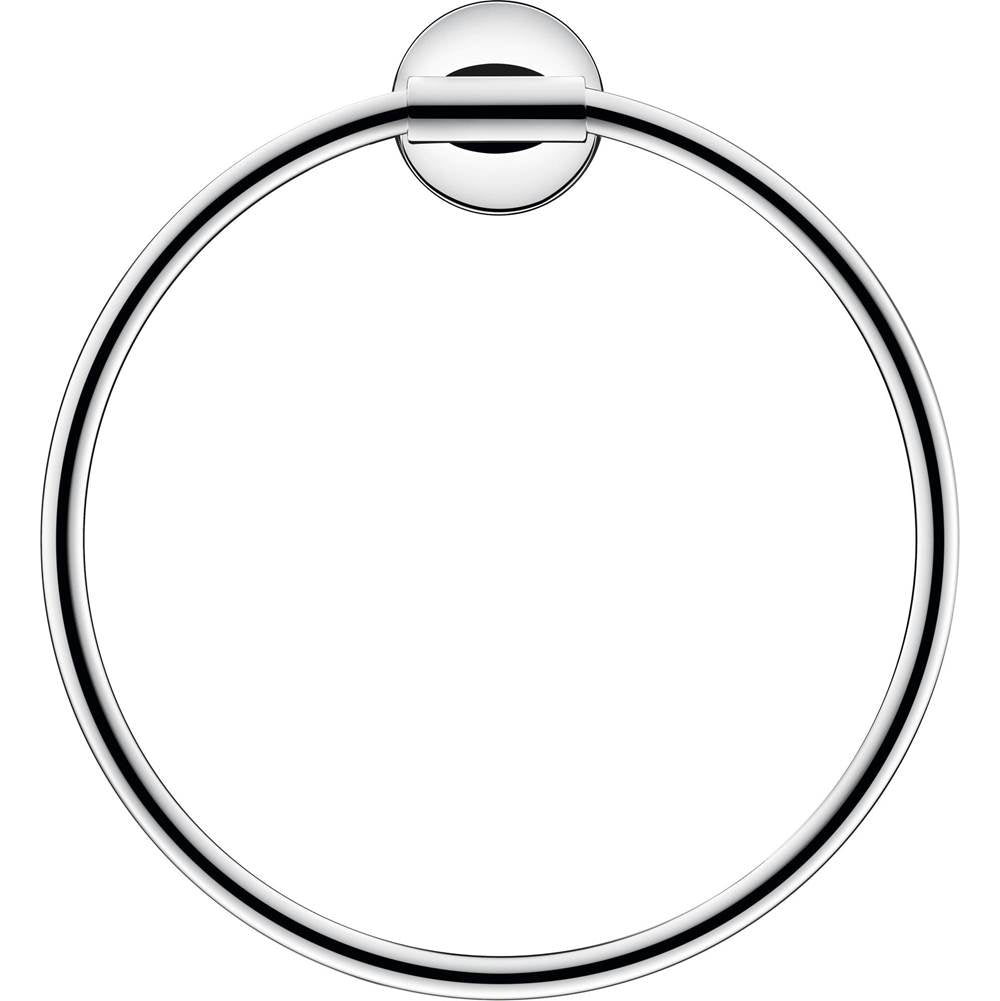 Duravit - Starck T Towel Ring Chrome - Chrome