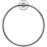 Duravit - Starck T Towel Ring Chrome - Chrome
