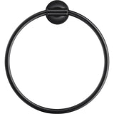 Duravit - Starck T Towel Ring Black - Black