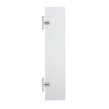 Duravit - Karree Glass Shelves Chrome - Chrome