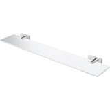 Karree Glass Shelves Chrome