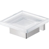 Karree Soap Dish Chrome