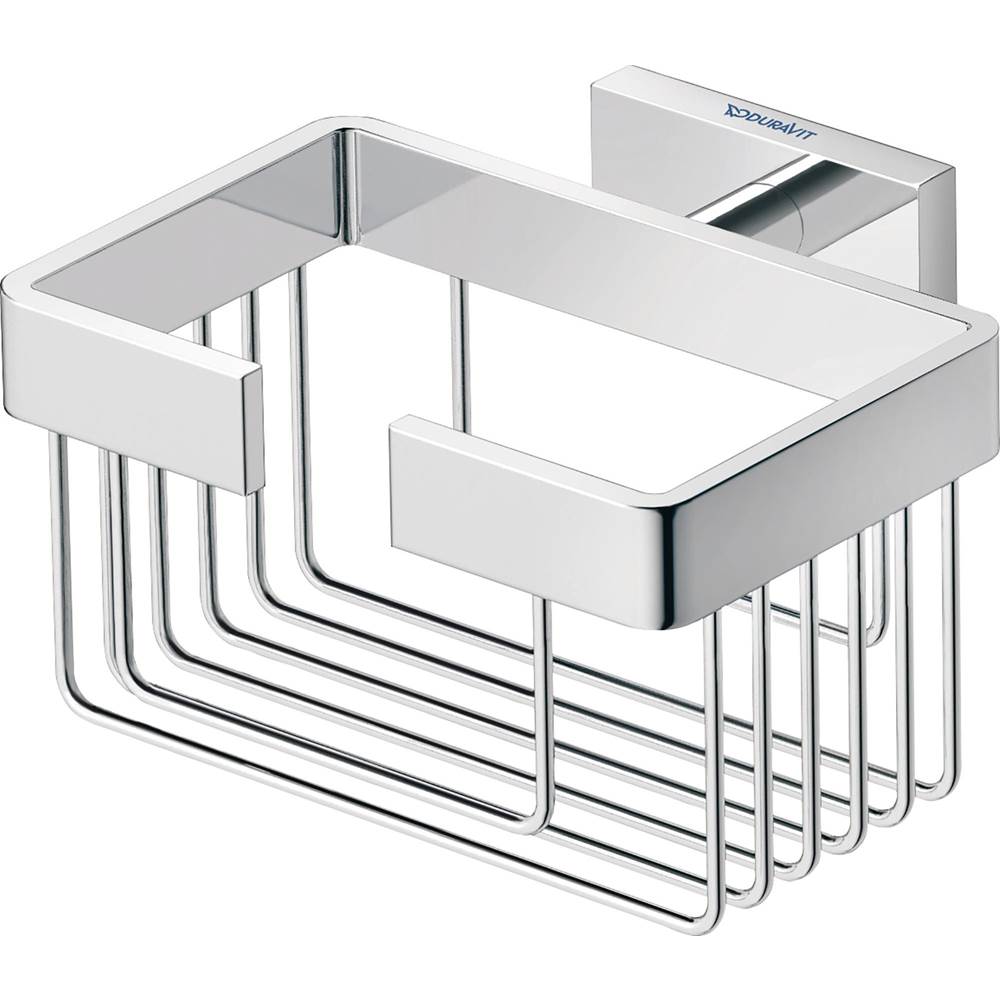 Karree Soap Dish Chrome