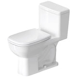 Duravit - D-Code One-Piece Toilet White with HygieneGlaze - White