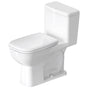 Duravit - D-Code One-Piece Toilet White with HygieneGlaze - White