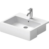 Duravit - Vero Semi-Recessed Sink White - White