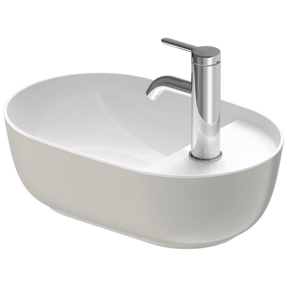 Duravit - Luv Washbowl White With Gray - White With Gray